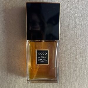 CHANEL Coco Eau de Toilette Amber and Black Bottle